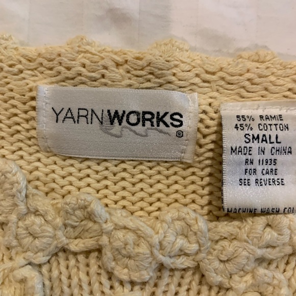 Yellow Yarn Works Ladies Sweater - Size Small - Picture 2 of 9
